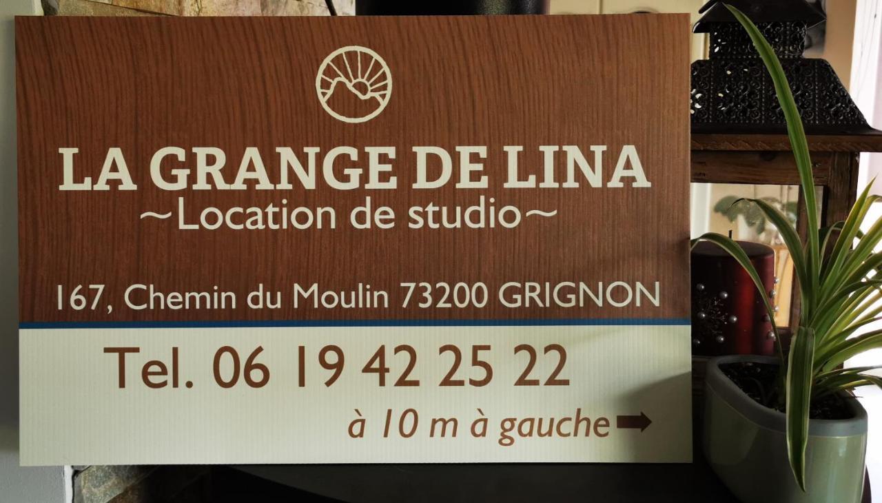 La Grange De Lina Leilighet Grignon Eksteriør bilde